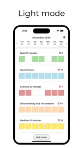 TrackHabits - A Habit Tracker screenshot 3