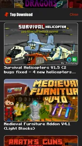 MCPE ADDONS - For MINECRAFT PE screenshot 0