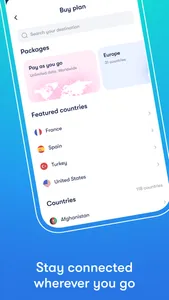 eSimply: Travel & Mobile data screenshot 1