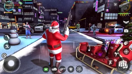 Christmas Gangster: Rope Santa screenshot 0