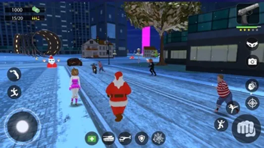 Christmas Gangster: Rope Santa screenshot 1