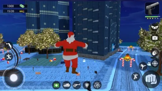 Christmas Gangster: Rope Santa screenshot 3