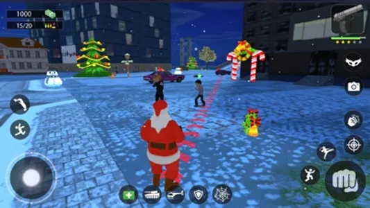 Christmas Gangster: Rope Santa screenshot 4