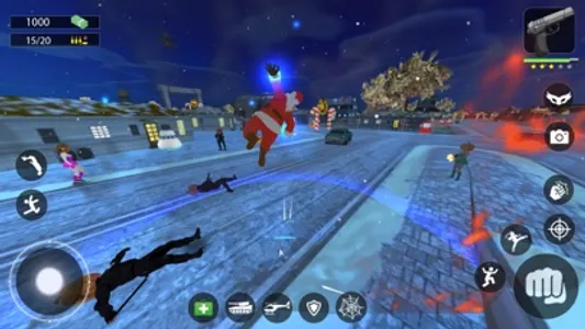 Christmas Gangster: Rope Santa screenshot 7