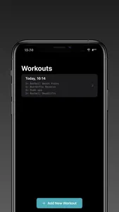 Sets & Reps: Workout Tracker screenshot 2