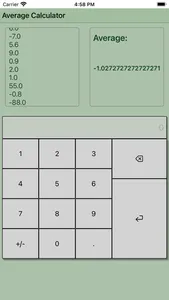Average Calculator Professiona screenshot 2