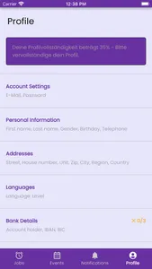 Event Job screenshot 2