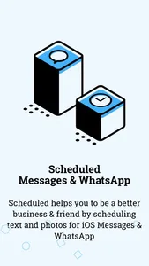 Scheduled for Messages & WA screenshot 0
