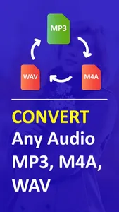 Audio Convert to MP3 M4A WAV screenshot 0