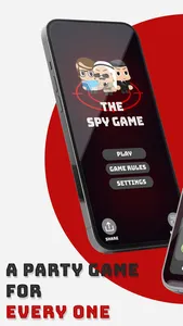 Spy Game - group party games screenshot 0