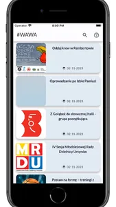 Wydarzenia Warszawa screenshot 0