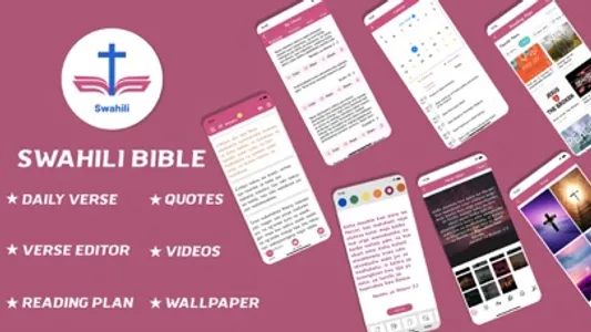 Biblia Takatifu in Swahili. screenshot 0
