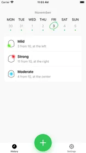 Migraine Headache Tracker screenshot 2
