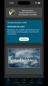 Open Heavens Devotional screenshot 0