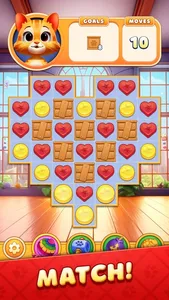 Cat Crunch - Match 3 Games screenshot 0