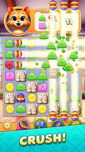 Cat Crunch - Match 3 Games screenshot 1