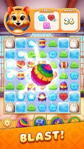 Cat Crunch - Match 3 Games screenshot 2