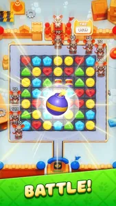 Cat Crunch - Match 3 Games screenshot 4