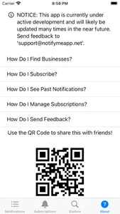 NotifyMe - Subscriptions screenshot 1