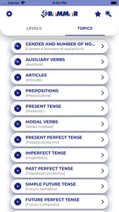 Italian GrammarーLessons・Tests screenshot 5