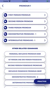 Russian GrammarーLessons・Tests screenshot 1