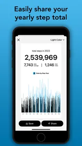 Step Year: Pedometer screenshot 2