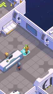 Space hotel: scifi idle tycoon screenshot 1