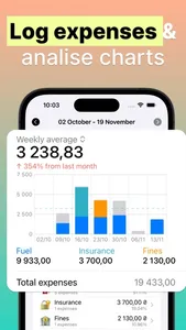 Car log & Gas mileage tracker screenshot 0