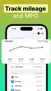 Car log & Gas mileage tracker screenshot 2