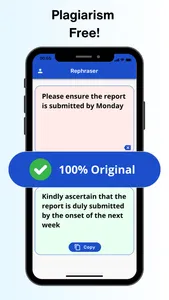Paraphrase Tool: Rephraser screenshot 1