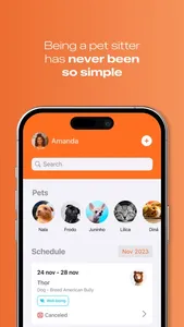Petti: Pet Sitter Manager screenshot 1