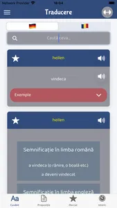 Dicţionar German Român screenshot 2
