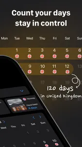 Voygo - Country Days Tracker screenshot 1