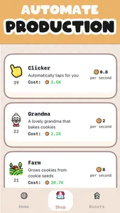 Cookie Empire: Idle Clicker screenshot 1