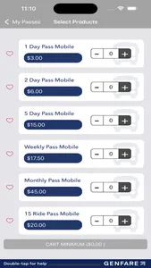 TFare (Ithaca, NY TCAT) screenshot 0