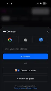 thirdweb connect screenshot 0