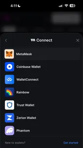 thirdweb connect screenshot 1