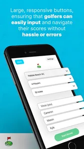 Fun Golf Scorecard screenshot 1