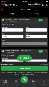 BetOPENLY screenshot 1