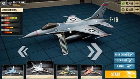 Plane Crash Fighter Jet Games screenshot 2