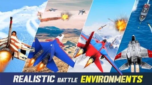 Plane Crash Fighter Jet Games screenshot 4