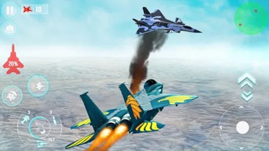 Plane Crash Fighter Jet Games screenshot 5