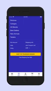 FragranceX.com screenshot 1