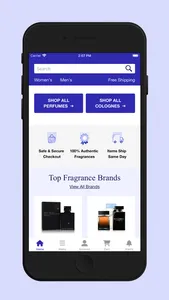 FragranceX.com screenshot 2