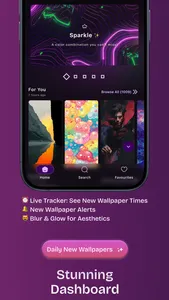 Palette Dark 8K Wallpaper screenshot 2