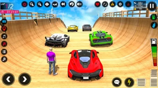 Extreme Car Stunt Racing Games screenshot 1