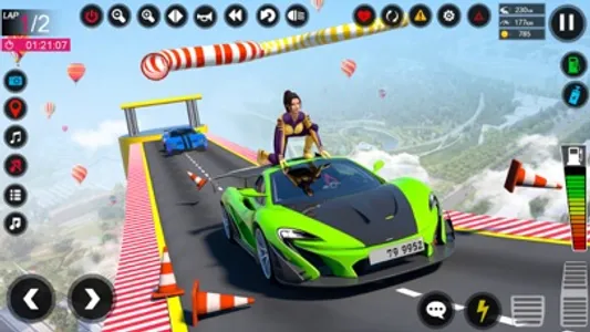 Extreme Car Stunt Racing Games screenshot 2