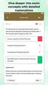 Insurance Exam Prep Pro screenshot 5
