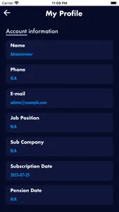 AZpension screenshot 3