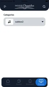 Inside Chassidus Mobile App screenshot 2